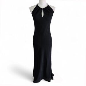 Night Way Collections Keyhole Cleopatra Halter Evening Dress Women's Elegant 6